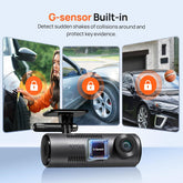 70mai 2K Wifi Dash Cam M310 – Smart Voice, 1296P QHD, Night Vision